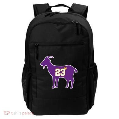 King LA Bron The Goat 23 Basketball Backpack