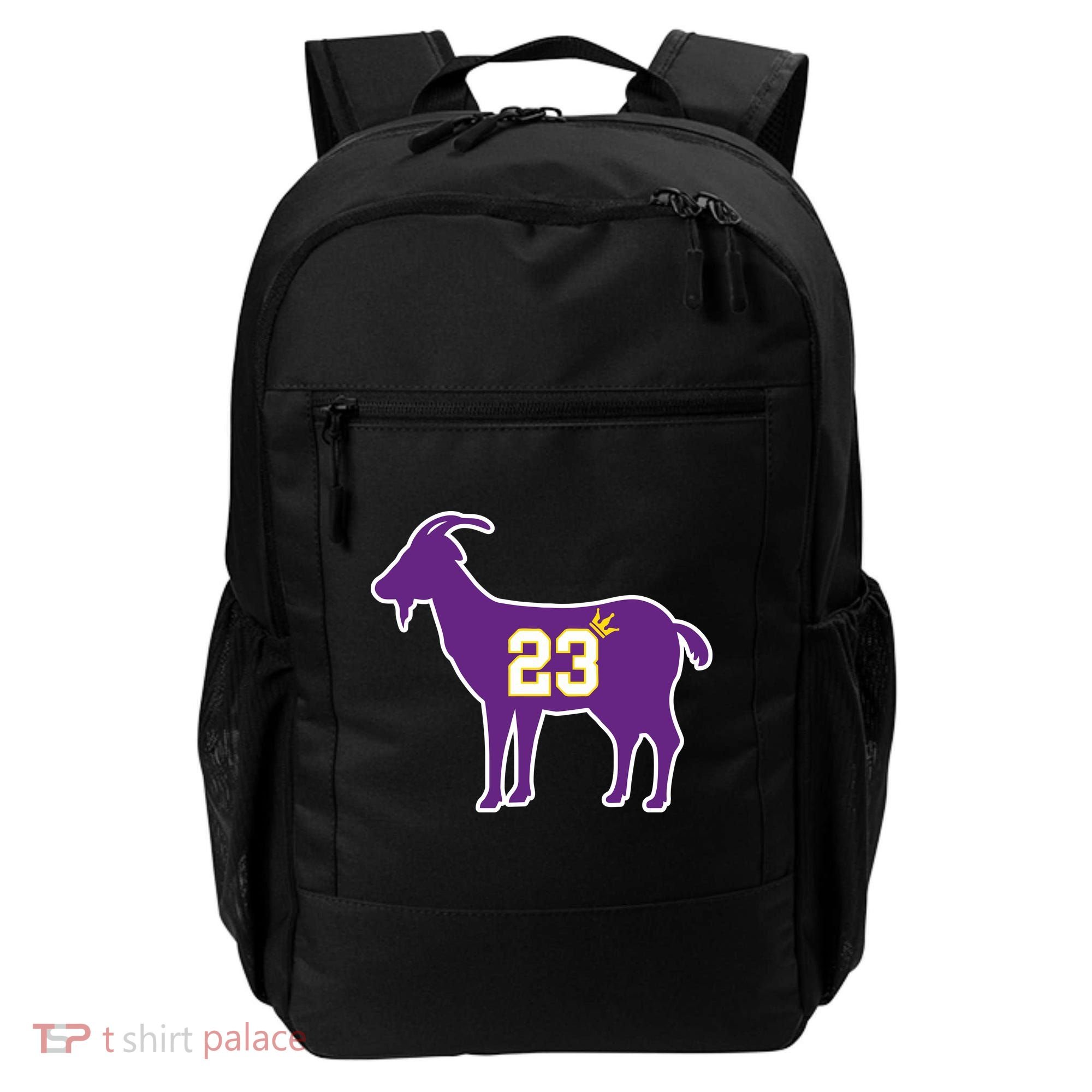 King LA Bron The Goat 23 Basketball Backpack