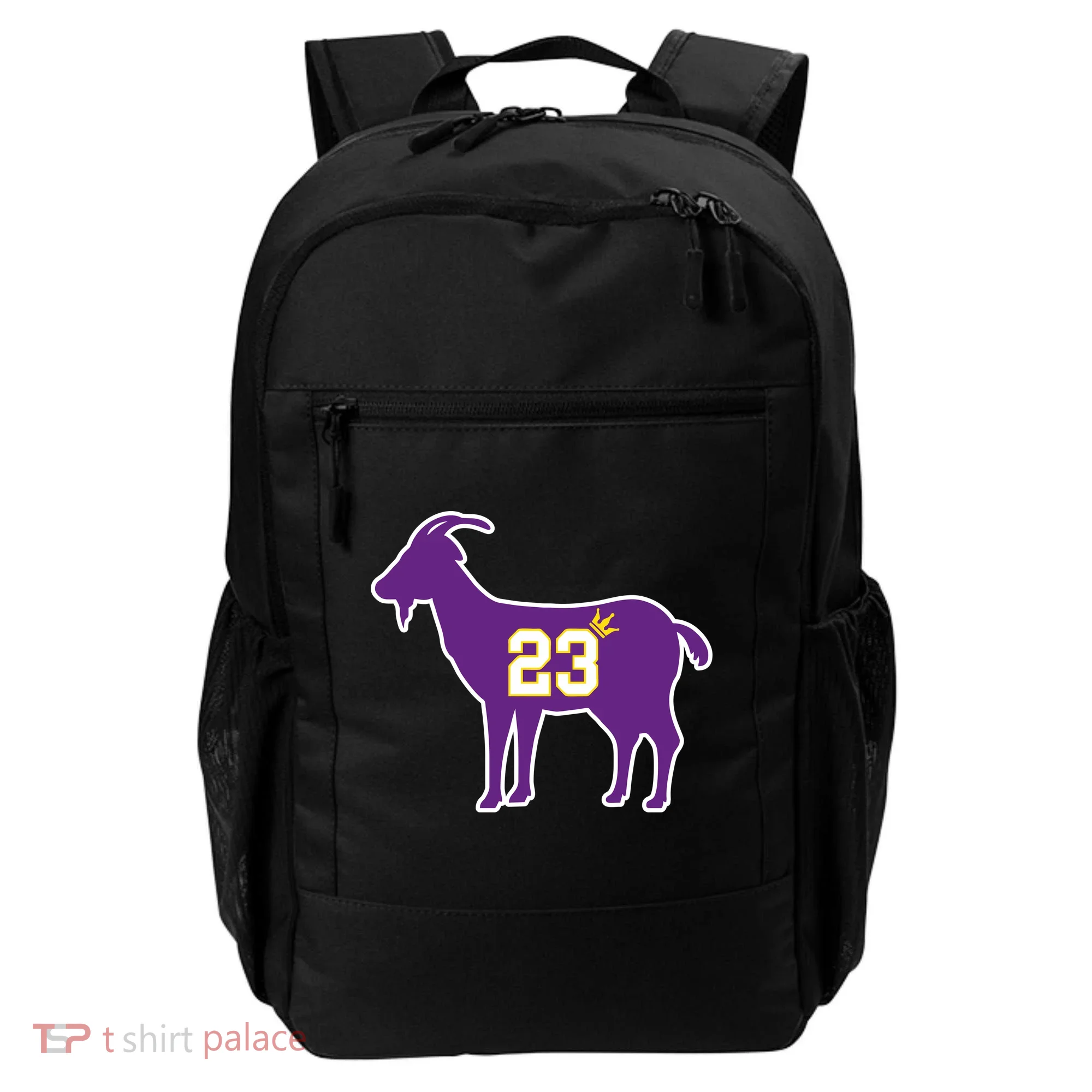 King LA Bron The Goat 23 Basketball Backpack