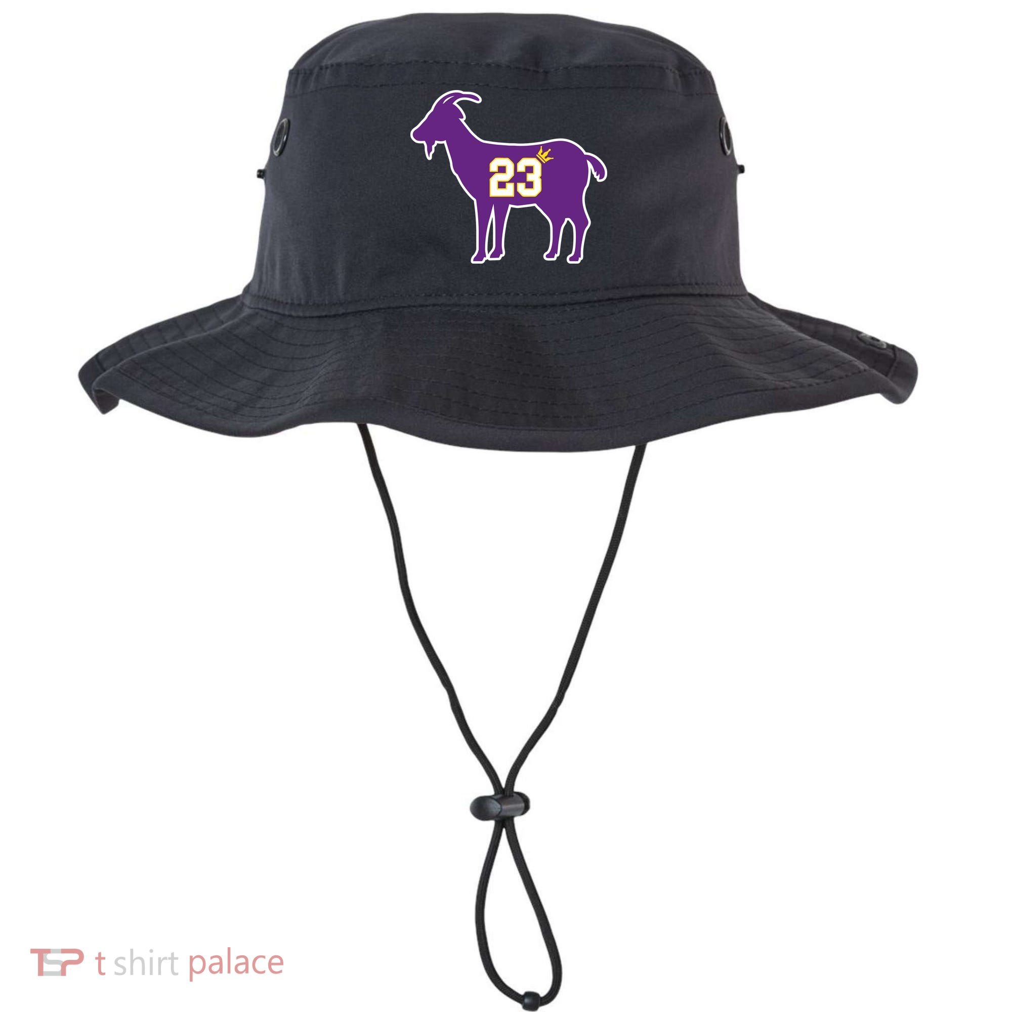 King LA Bron The Goat 23 Basketball Bucket Hat