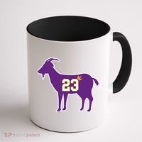 King LA Bron The Goat 23 Basketball Coffee Mug thumb 1
