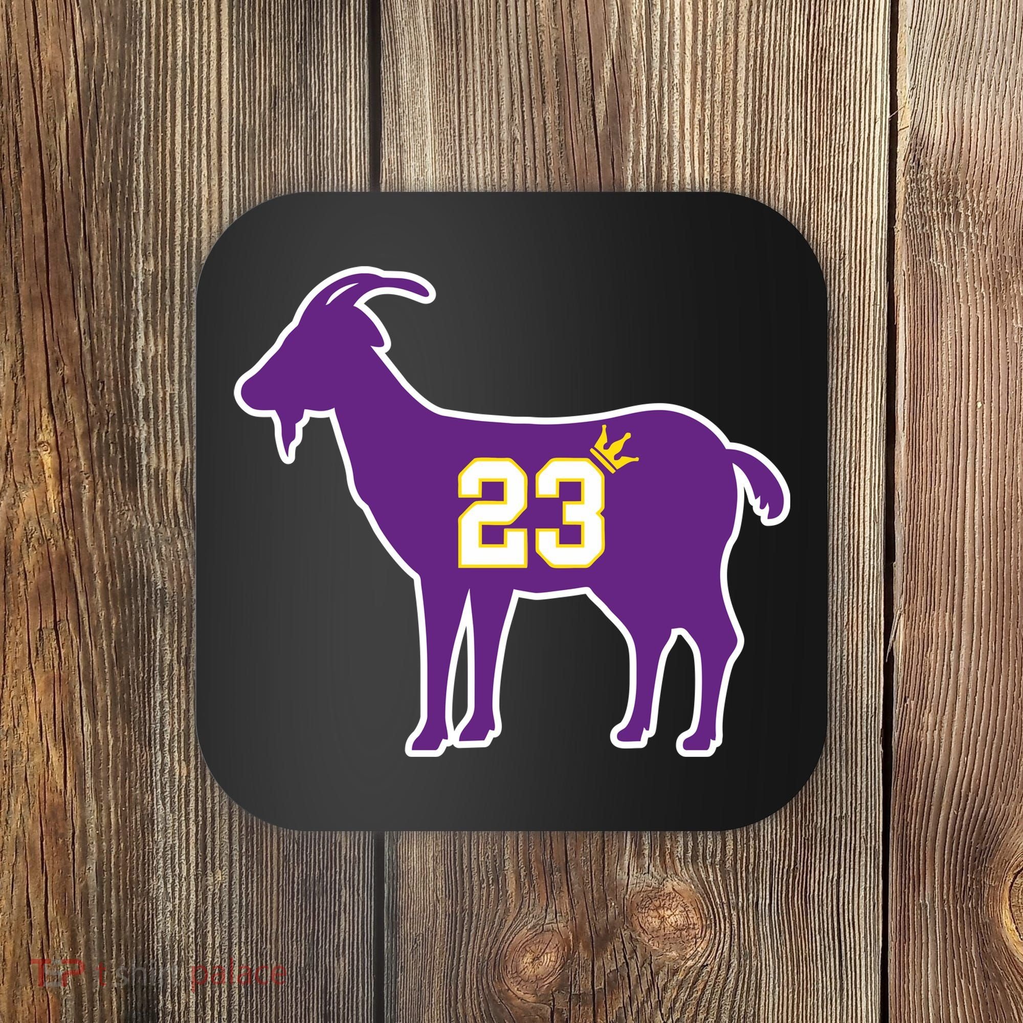 King LA Bron The Goat 23 Basketball Coaster