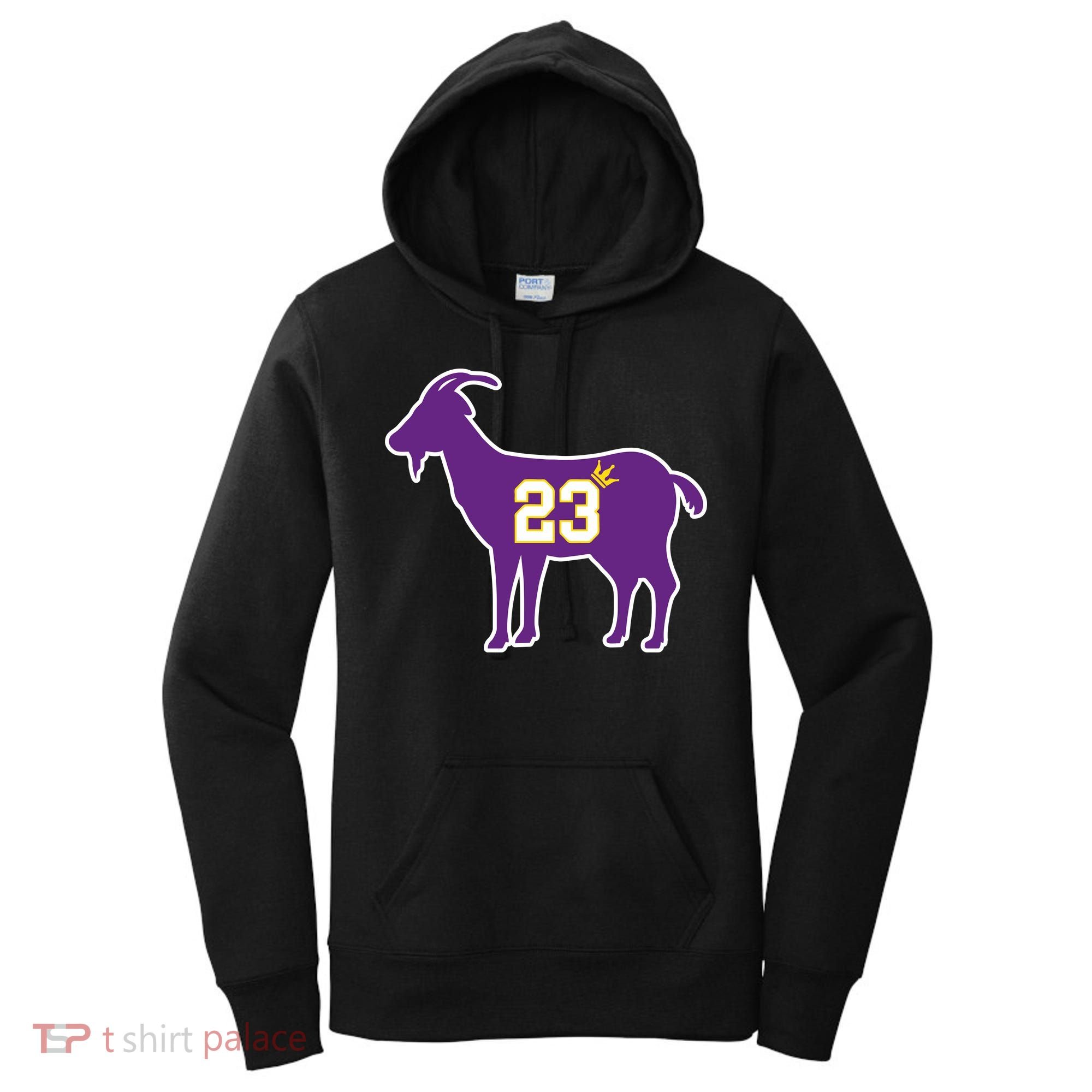 King LA Bron The Goat 23 Basketball Women's Hoodie