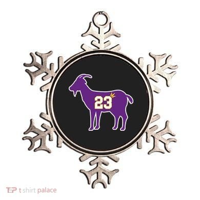 King LA Bron The Goat 23 Basketball Ornament
