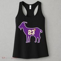 King LA Bron The Goat 23 Basketball Women's Tank Top thumb 3