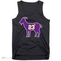 King LA Bron The Goat 23 Basketball Tank Top thumb 0