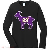 King LA Bron The Goat 23 Basketball Women's Long Sleeve Shirt thumb 0