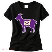 King LA Bron The Goat 23 Basketball Women's T-Shirt thumb 0