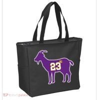 King LA Bron The Goat 23 Basketball Tote Bag thumb 2