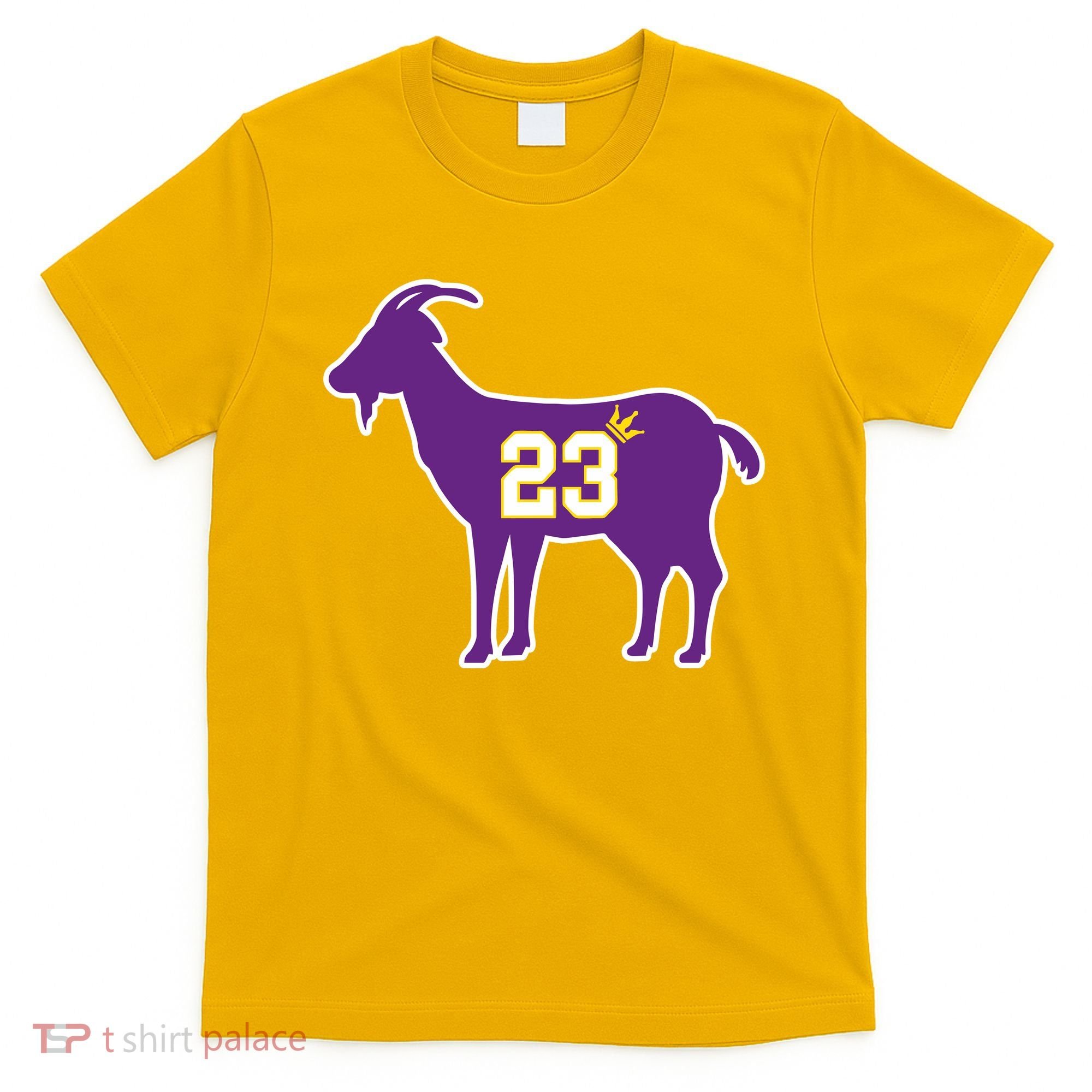 King LA Bron The Goat 23 Basketball T-Shirt