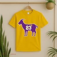King LA Bron The Goat 23 Basketball T-Shirt thumb 2