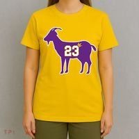 King LA Bron The Goat 23 Basketball T-Shirt thumb 4