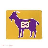 King LA Bron The Goat 23 Basketball Mousepad thumb 0
