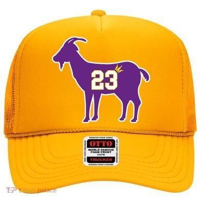 King LA Bron The Goat 23 Basketball Hat