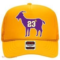 King LA Bron The Goat 23 Basketball Hat thumb 0