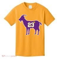 King LA Bron The Goat 23 Basketball Kids T-Shirt thumb 0