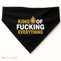 King Of Fucking Everything USA-Made Doggie Bandana thumb 0