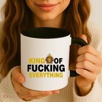 King Of Fucking Everything Coffee Mug thumb 3