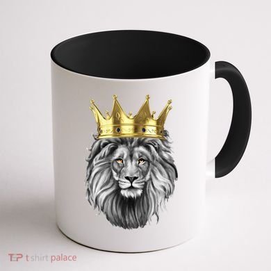 King Of Lions Coffee Mug back