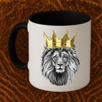 King Of Lions Coffee Mug thumb 2