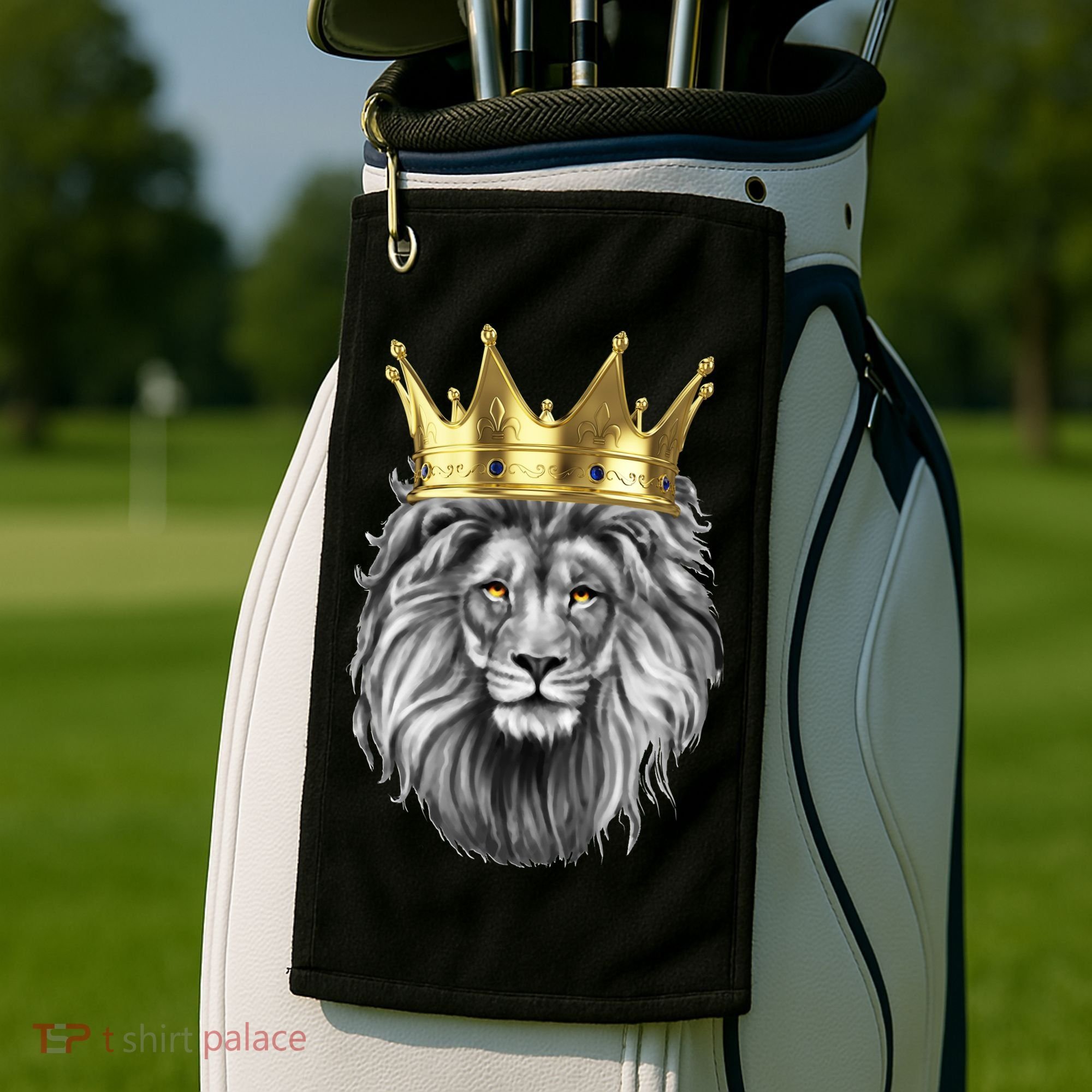 King Of Lions Golf Towel