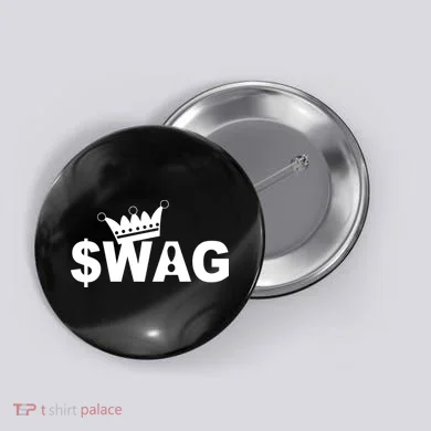 King Of Swag Button