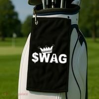 King Of Swag Golf Towel thumb 2