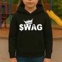 King Of Swag Kids Hoodie thumb 3