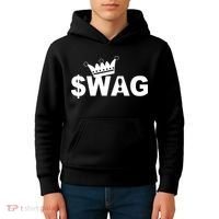King Of Swag Kids Hoodie thumb 4