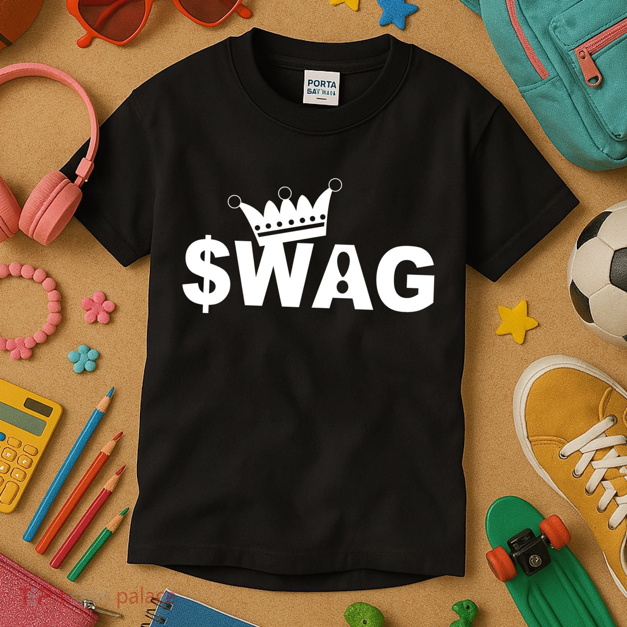 King Of Swag Kids T-Shirt