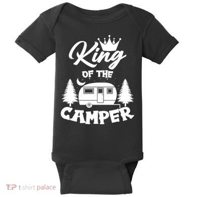 King Of The Camper Baby Bodysuit