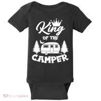 King Of The Camper Baby Bodysuit thumb 0