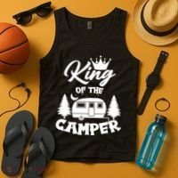 King Of The Camper Tank Top thumb 4