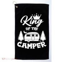King Of The Camper Golf Towel thumb 0