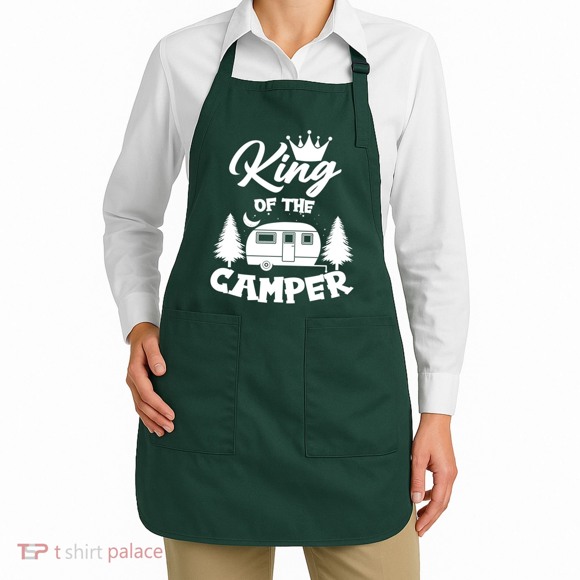 King Of The Camper Apron