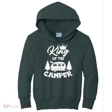 King Of The Camper Kids Hoodie
