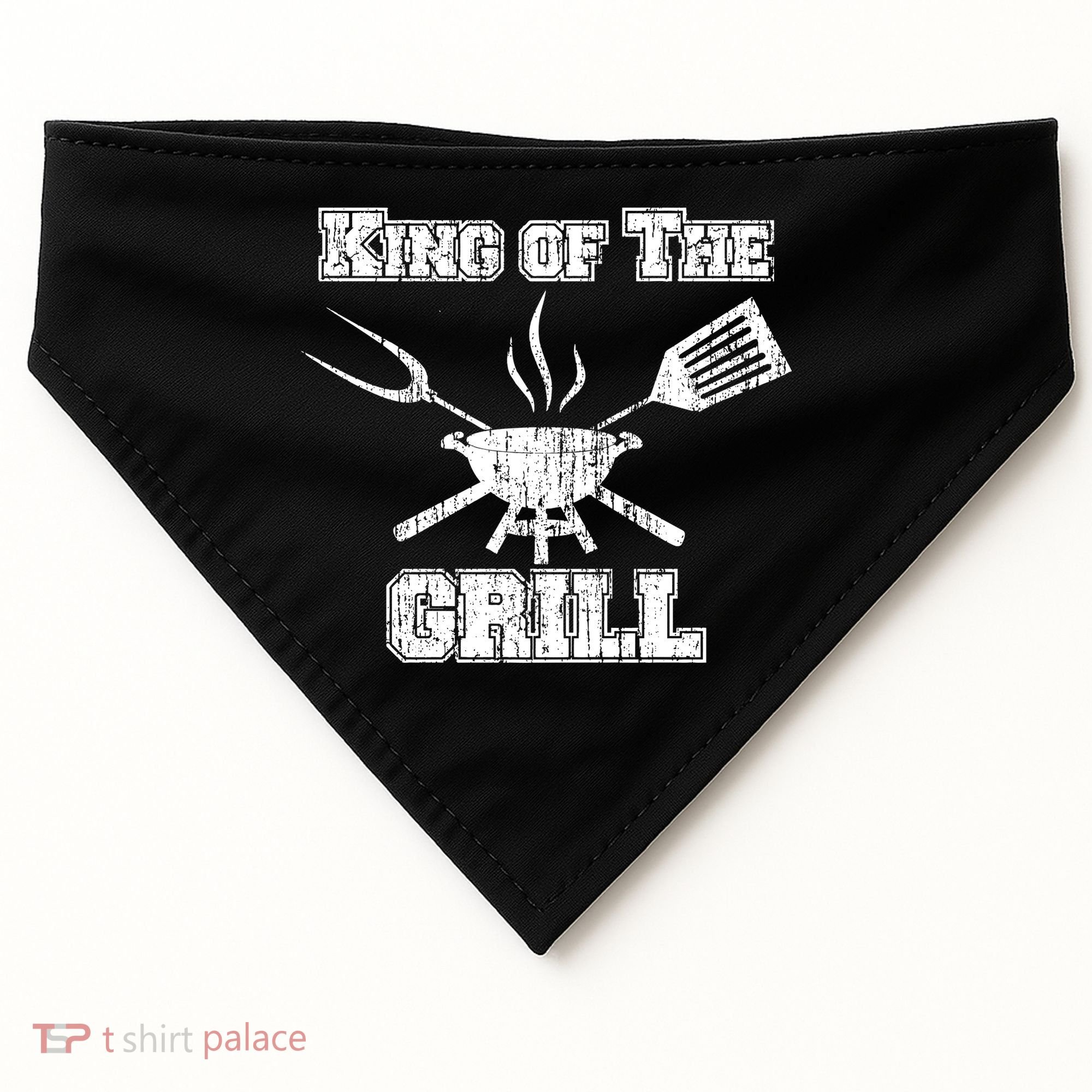 King Of The Grill USA-Made Doggie Bandana