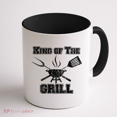 King Of The Grill Coffee Mug back