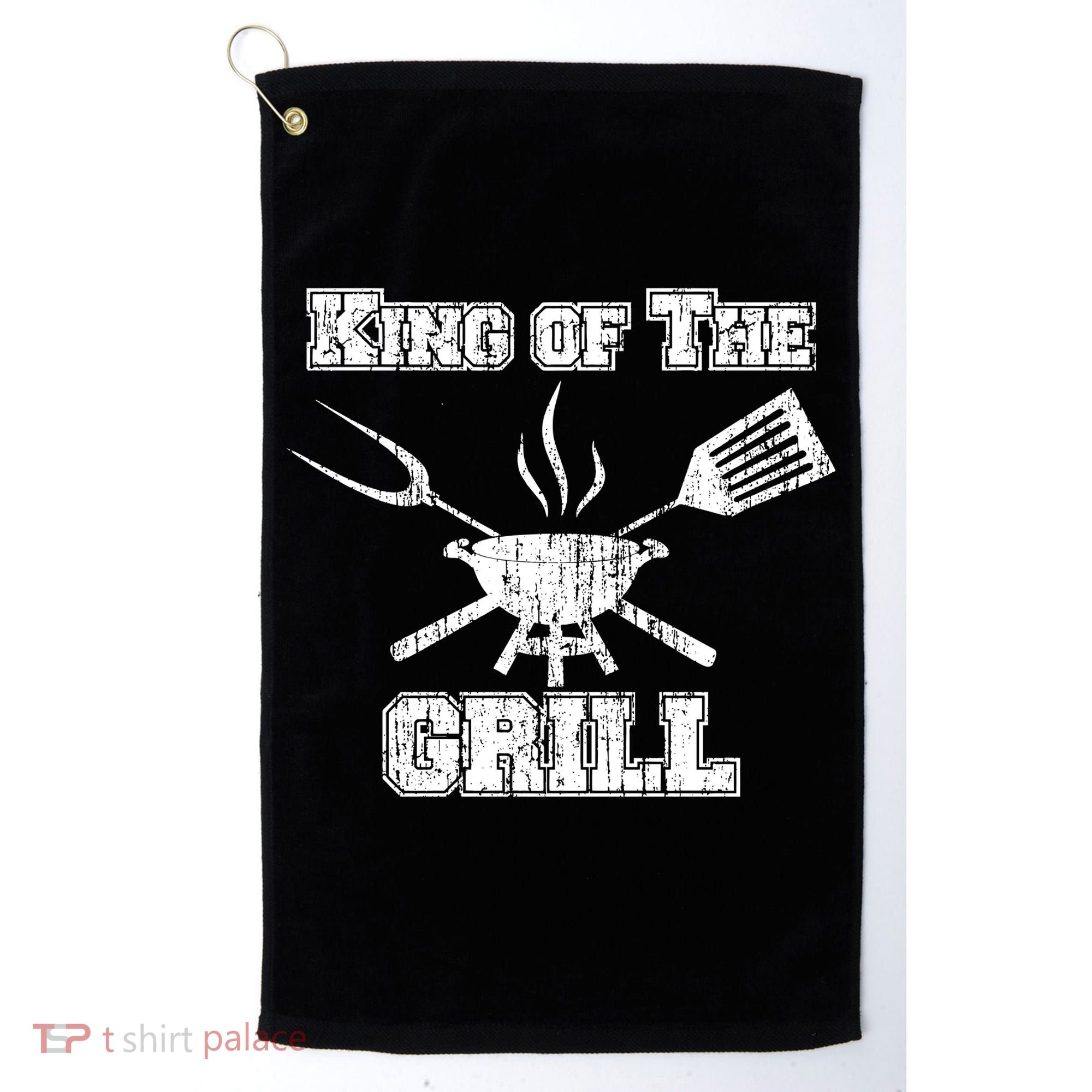 King Of The Grill Golf Towel