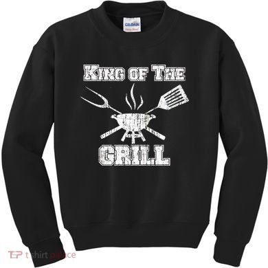 King Of The Grill Kids Sweatshirt