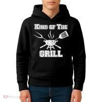 King Of The Grill Kids Hoodie thumb 4