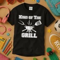 King Of The Grill Kids T-Shirt thumb 3
