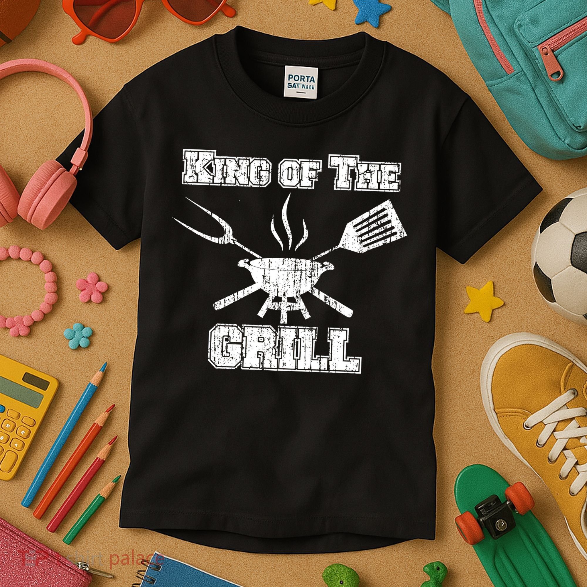 King Of The Grill Kids T-Shirt