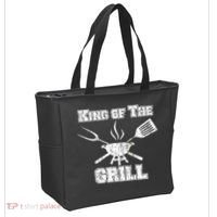 King Of The Grill Tote Bag thumb 2