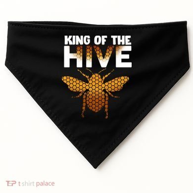 King Of The Hive USA-Made Doggie Bandana