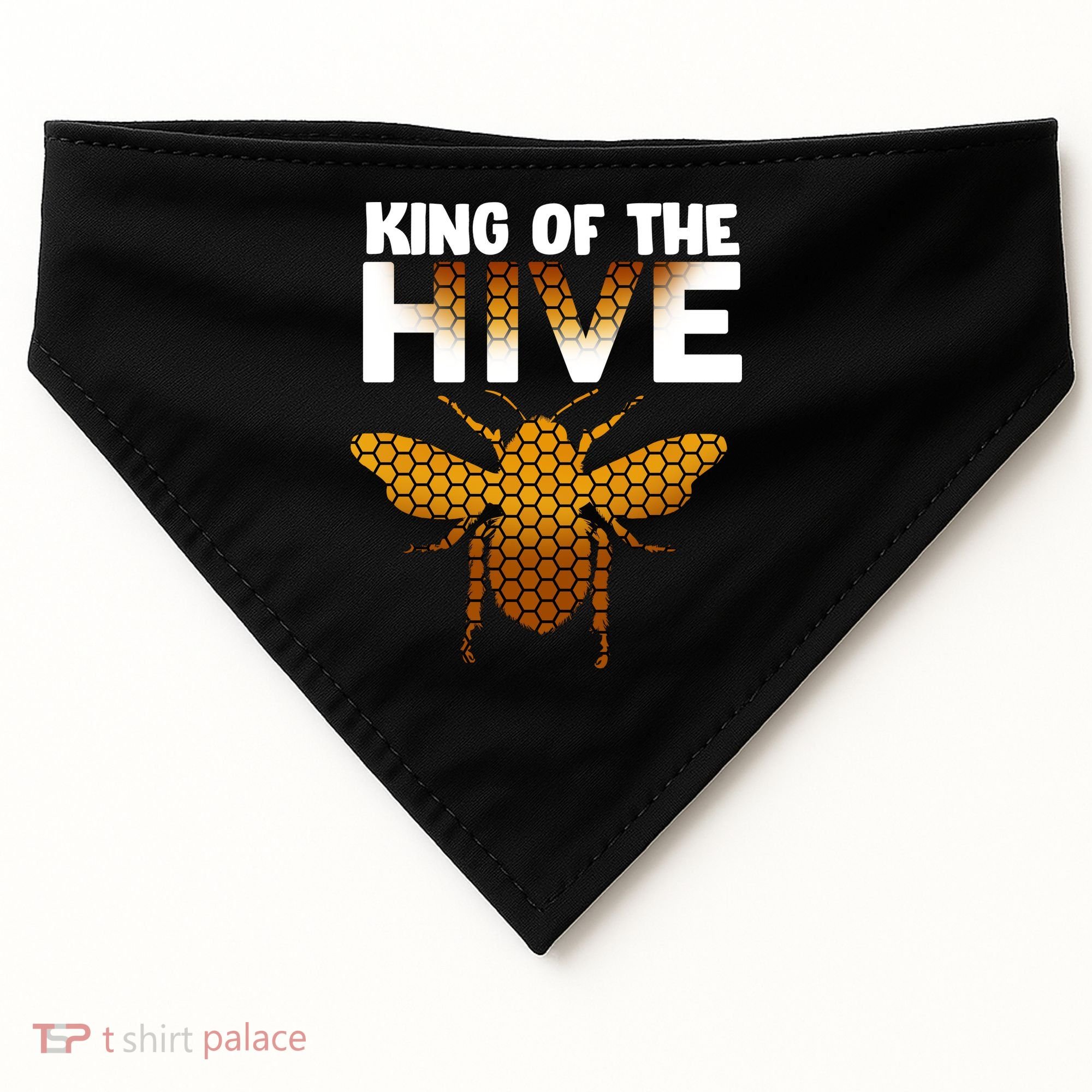 King Of The Hive USA-Made Doggie Bandana