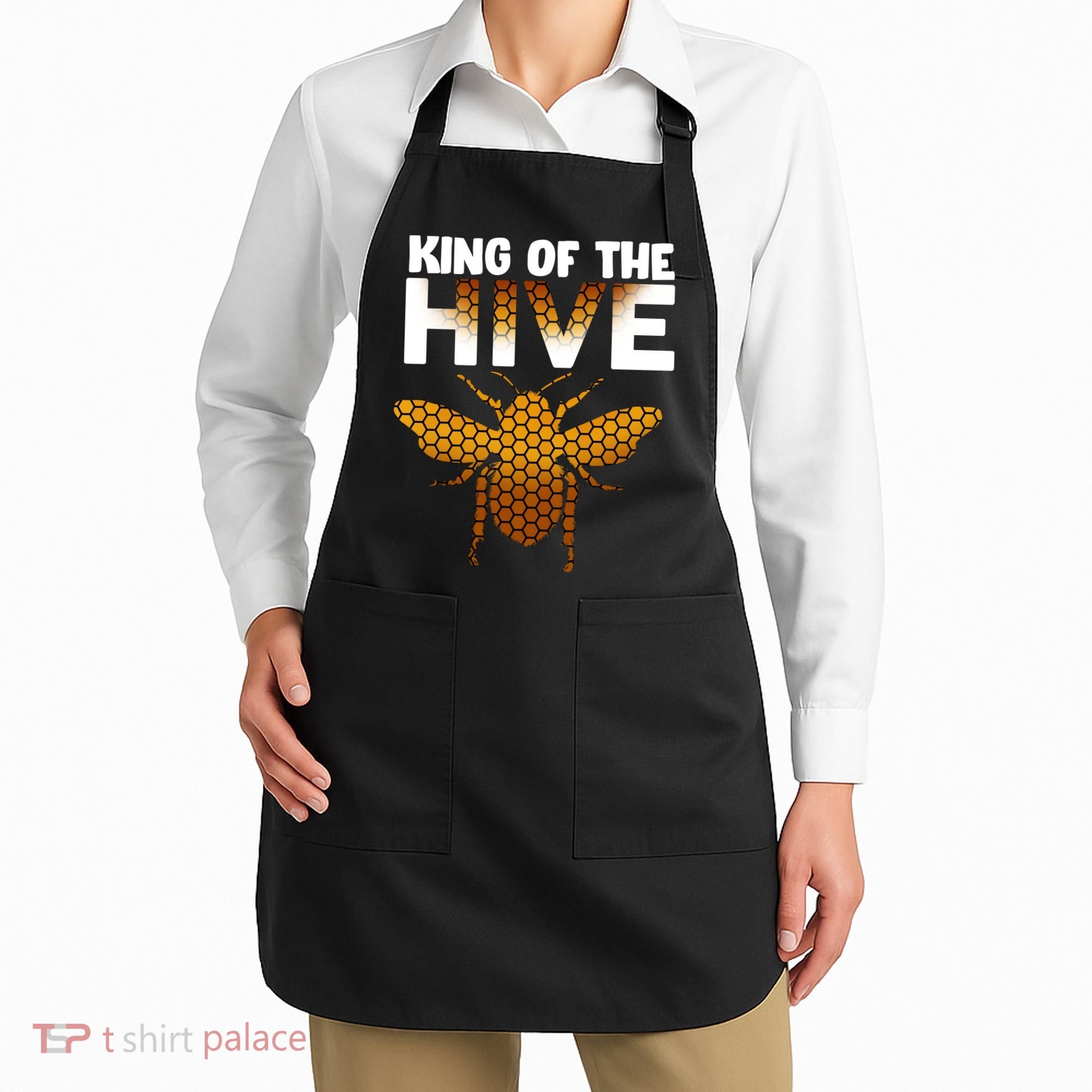 King Of The Hive Apron
