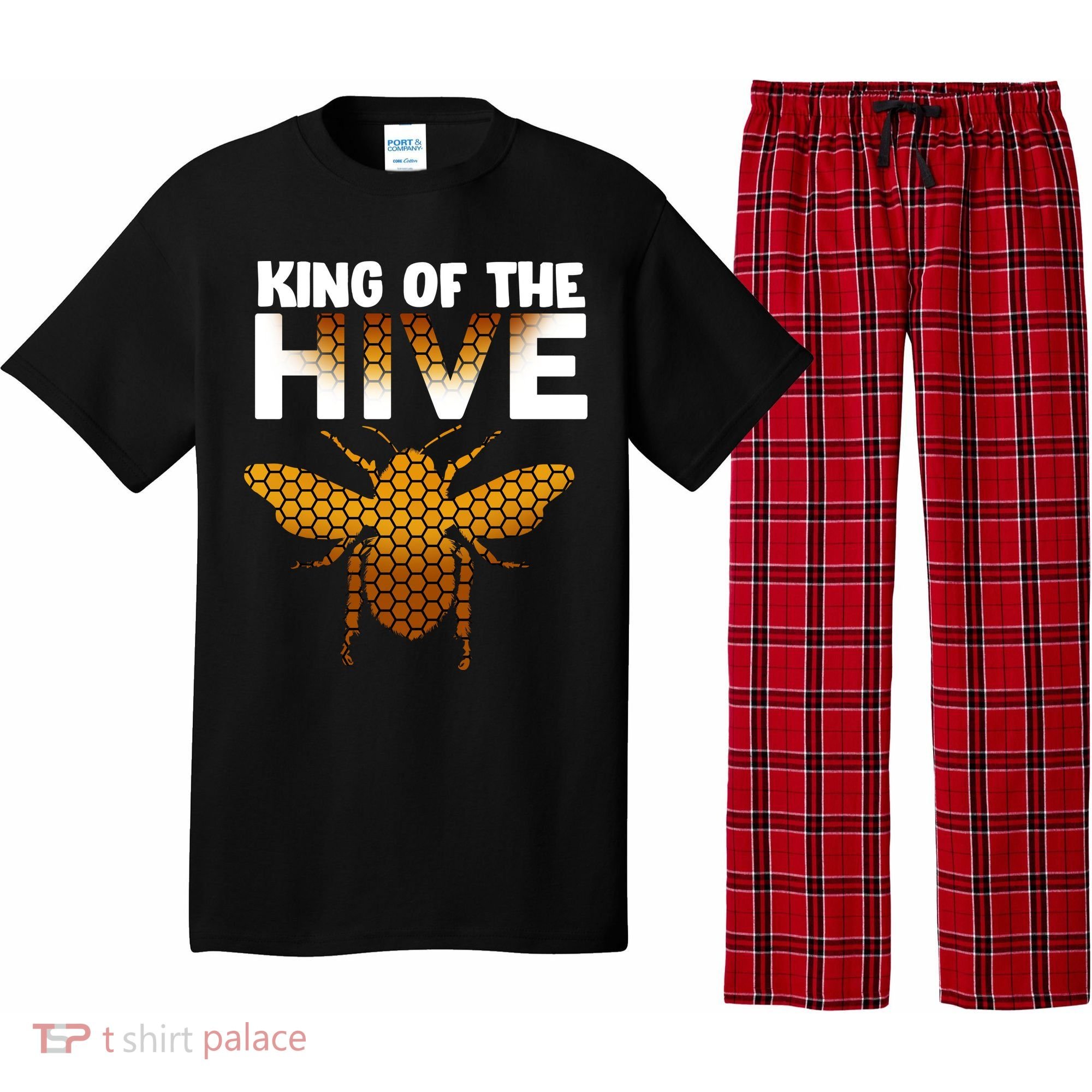 King Of The Hive Pajama Set