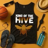 King Of The Hive Tank Top thumb 4