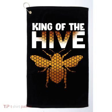 King Of The Hive Golf Towel